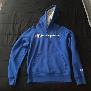Men’s Champion comfortable fleece hoodie sweatshirt